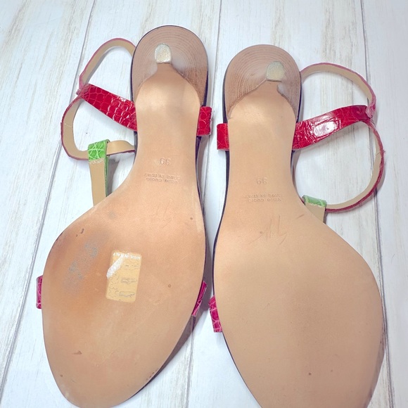 Giuseppe Zanotti Design color block sandal size 39 - Picture 8 of 12